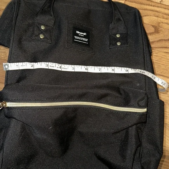 Himawari black backpack with connector port - good condition - laptop bag - Picture 9 of 10